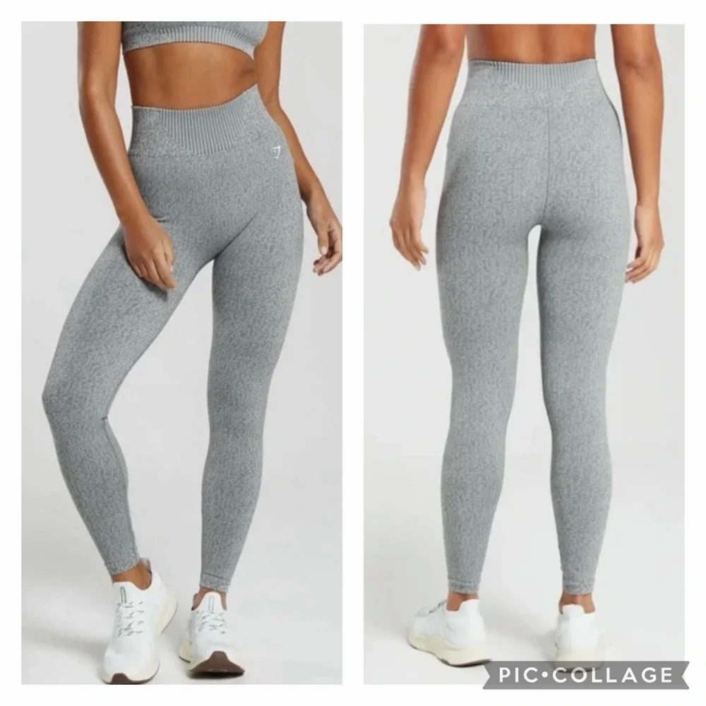 Gymshark Marl Seamless Leggings Size: M